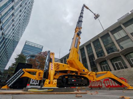 54T Tracked Spider in Manchester